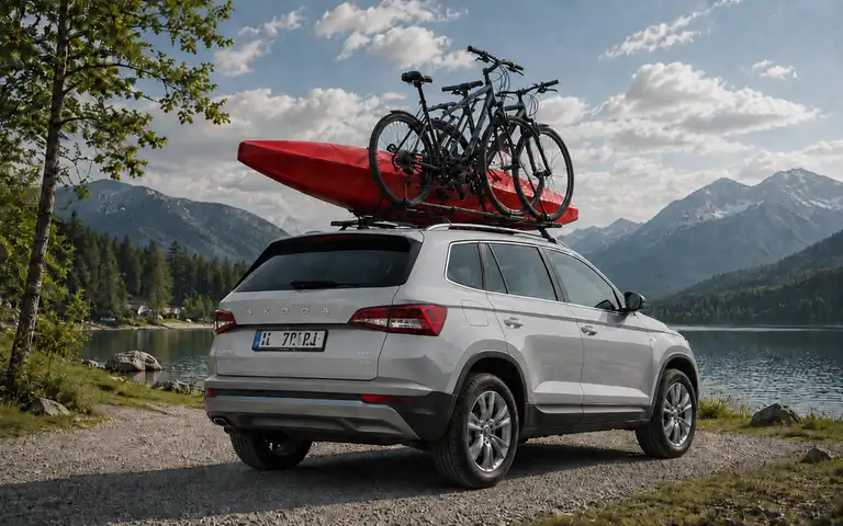 Imagen de la pregunta: Un turismo, ¿puede transportar carga en la baca?